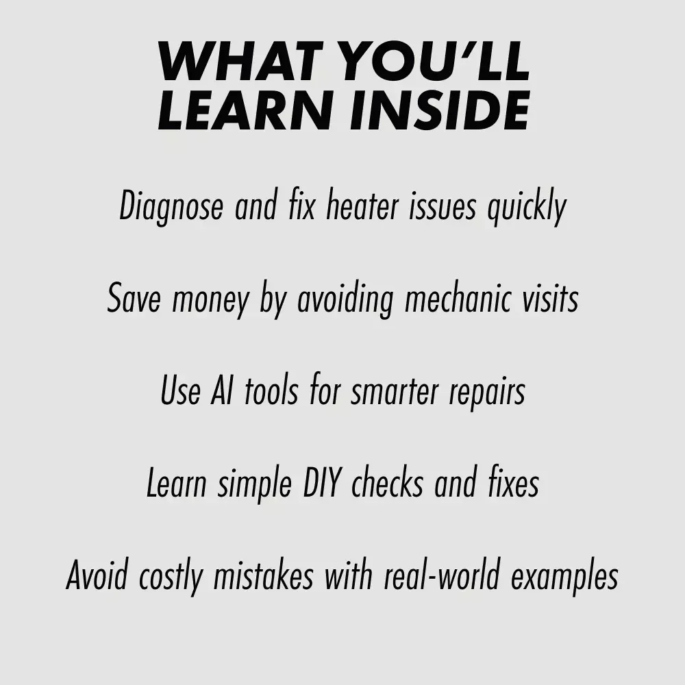 When Your Car Heater Refuses to Warm Up: A Complete Guide to Diagnosing and Fixing Your Heater Problems