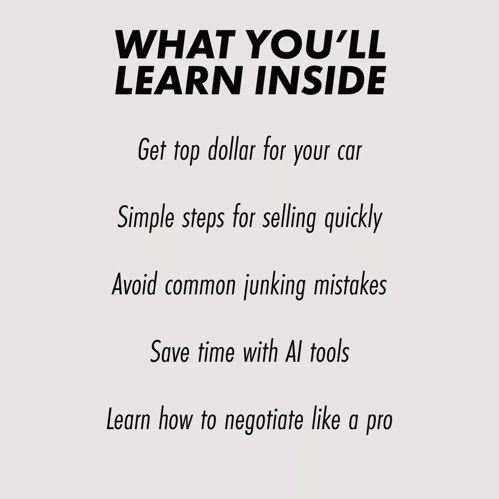 Turning Your Old Car into Money – A Smart, Step-by-Step Guide on How to Junk a Car for Cash