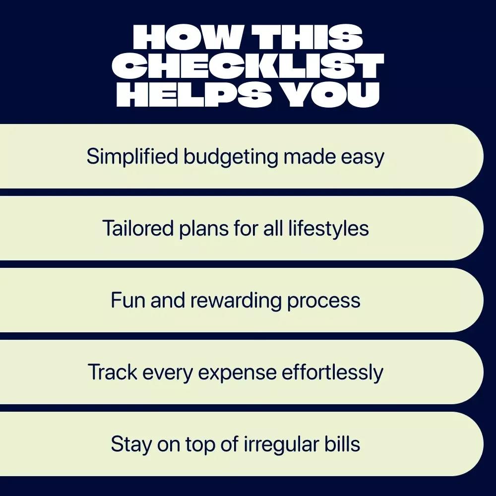 Your Household Budget Setup Checklist – Create a Successful Budget Plan