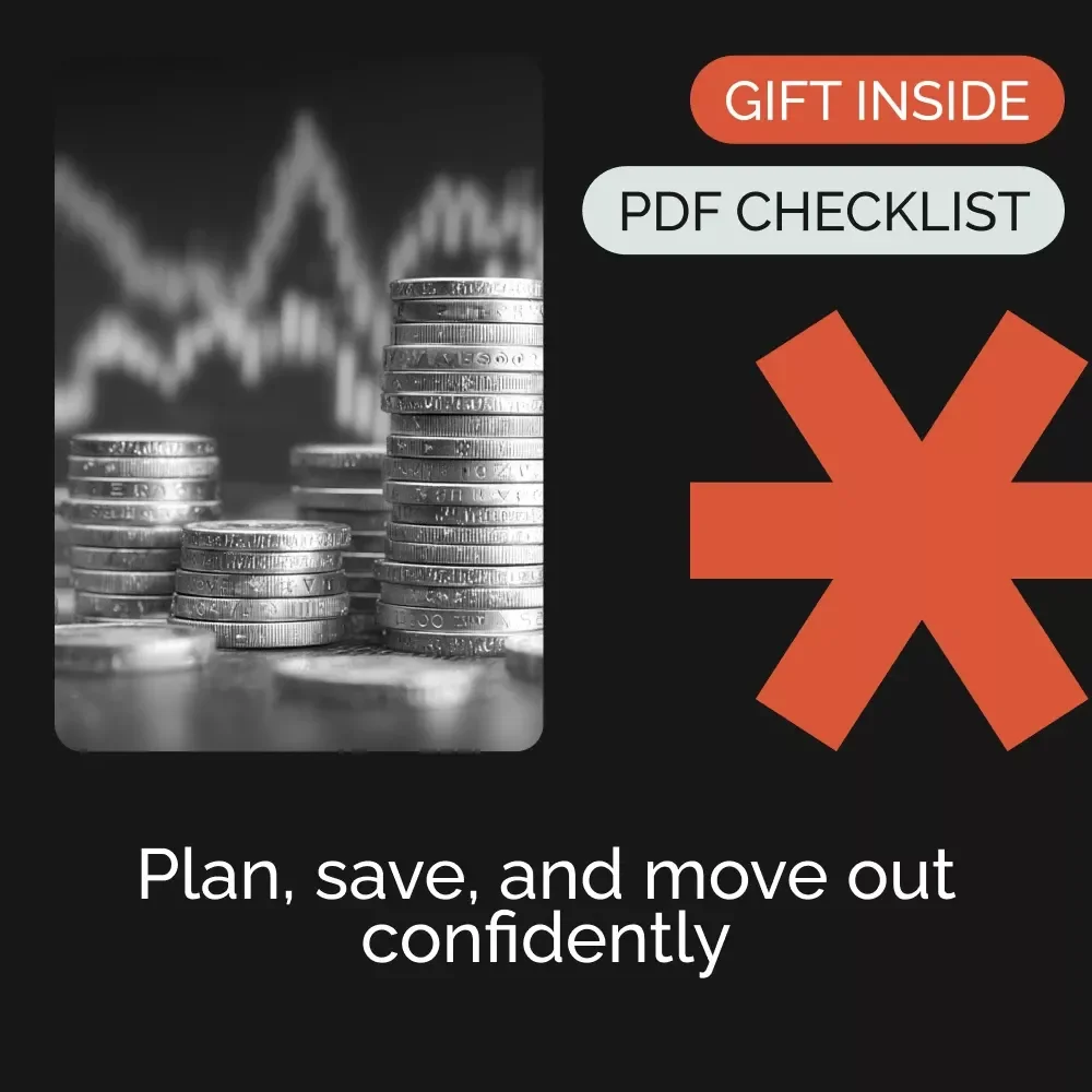 Financial Independence & Move-Out Checklist | Ultimate Guide to Budgeting, Saving, Apartment Hunting & Moving Out Successfully