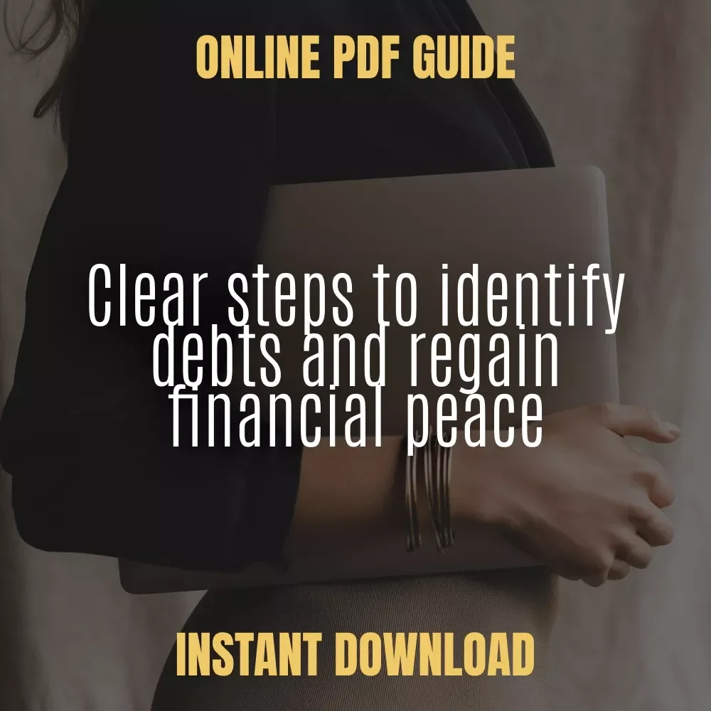 A No-Stress Guide to Finding Out What Collection Agency You Owe | Digital Download for How to Find Out What Collection Agency I Owe and Take Control of Your Finances