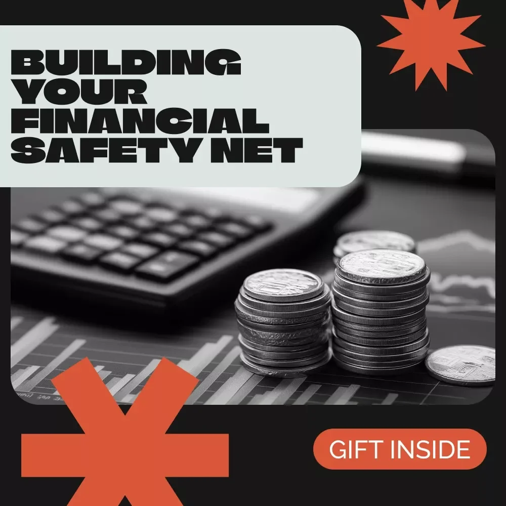A Practical Guide to Building Your Financial Safety Net | Personal Finance eBook, Emergency Fund Planner, Money Management Guide, Financial Stability Checklist
