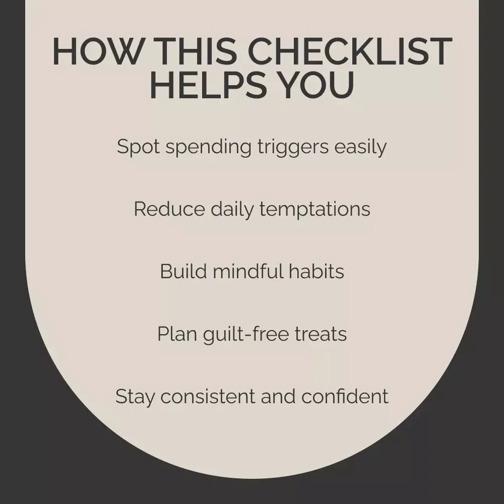 Impulse-Proof Your Wallet: The Self-Control Checklist | Digital Download for Mindful Spending | Build Better Habits with Impulse Control and Finances