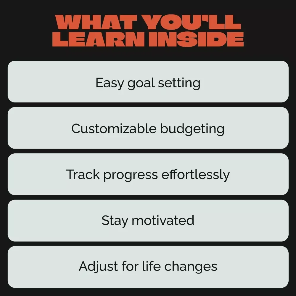 Master Your Finances: A Simple Guide to Financial Goal Setting with Mint - Digital Download