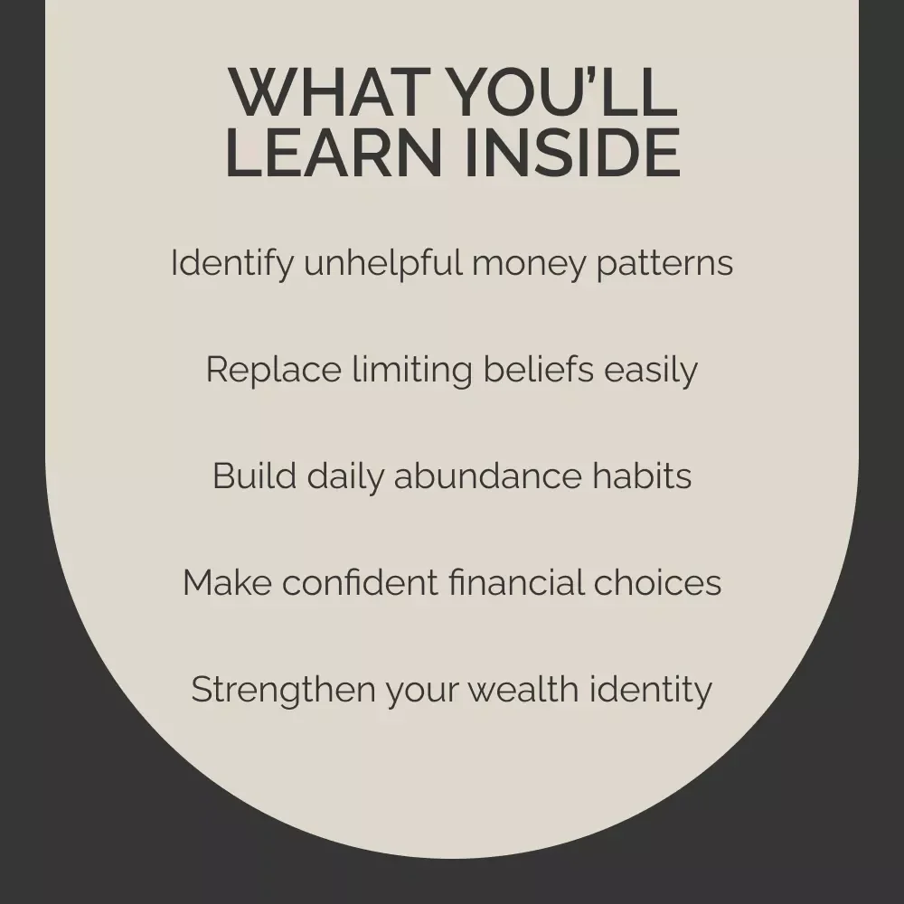 A Mindset Makeover to Transform Your Relationship with Money | Money Mindset Transformation Guide | Abundance Thinking eBook for Personal Growth & Financial Empowerment