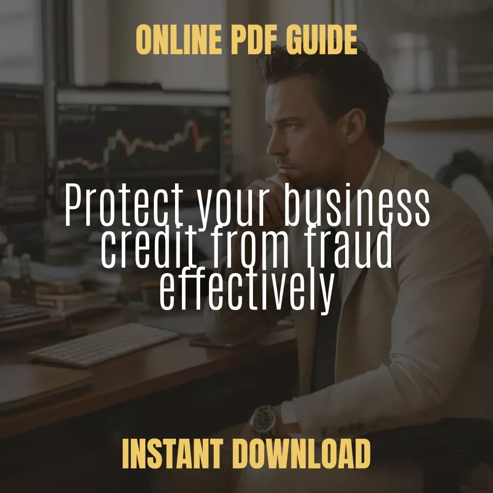 A Smart Owner’s Guide to Protecting Your Business Credit from Fraud: Expert eBook on Protecting Your Business Credit Score from Fraud