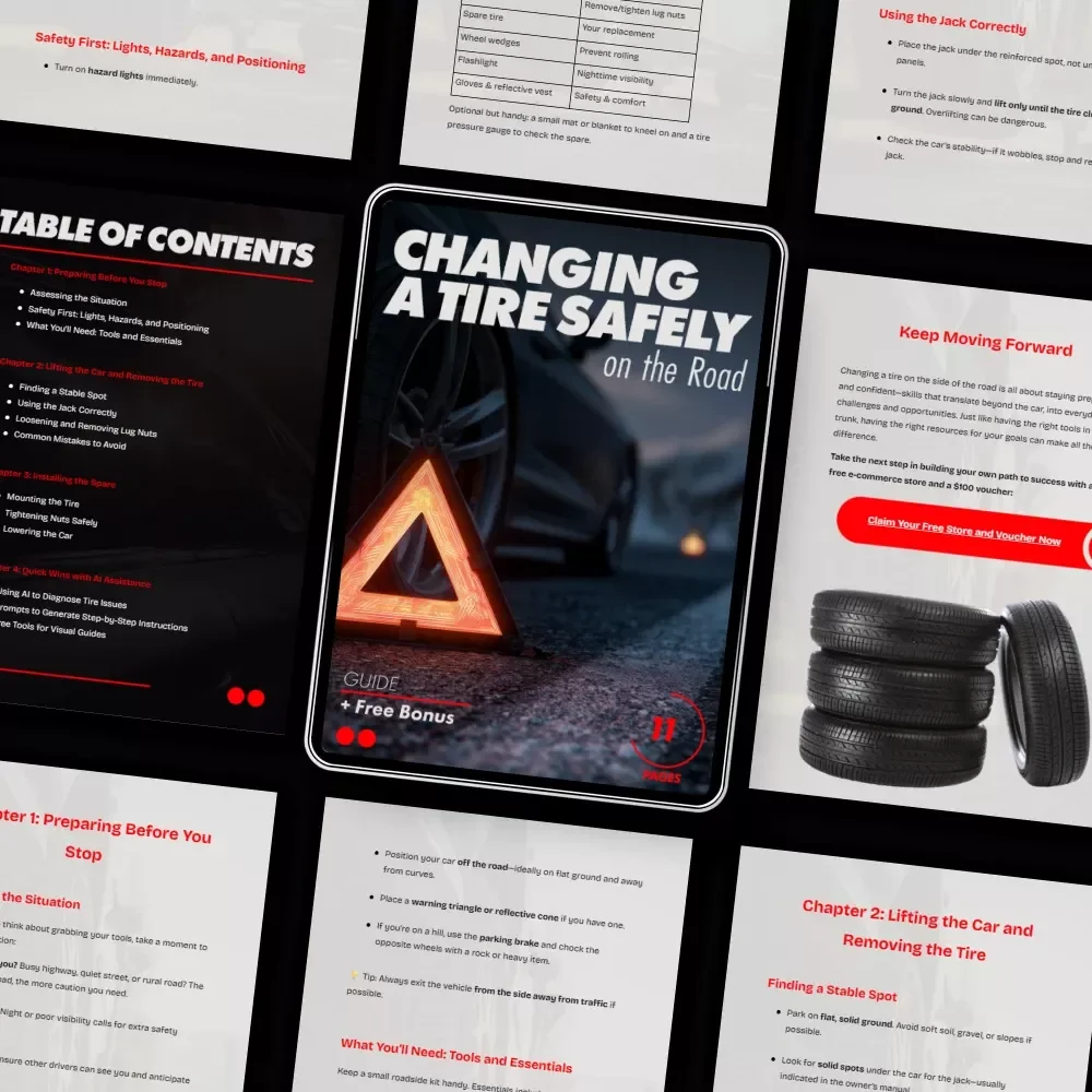 Changing a Tire Safely on the Road - A Step-by-Step Guide for Drivers