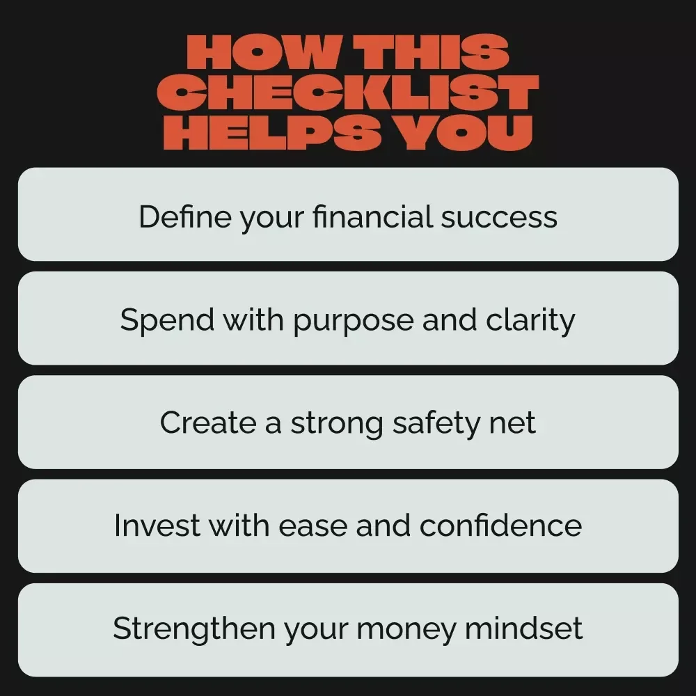 The “Future-Proof Finances” Power Checklist | Digital Download | Smart Money Planner for Financial Growth, Clarity & Confidence | Build Wealth with Smart Money Decisions for Your Future | Printable PDF