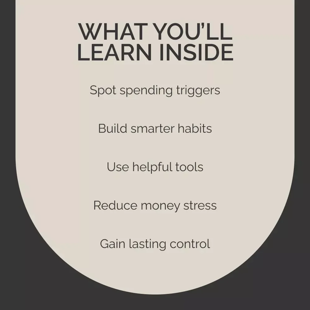 Your Guide to Avoiding Impulse Buying – Printable Money-Saving Guide for Smarter Spending | how to avoid impulse buying | Financial Wellness eBook & Checklist