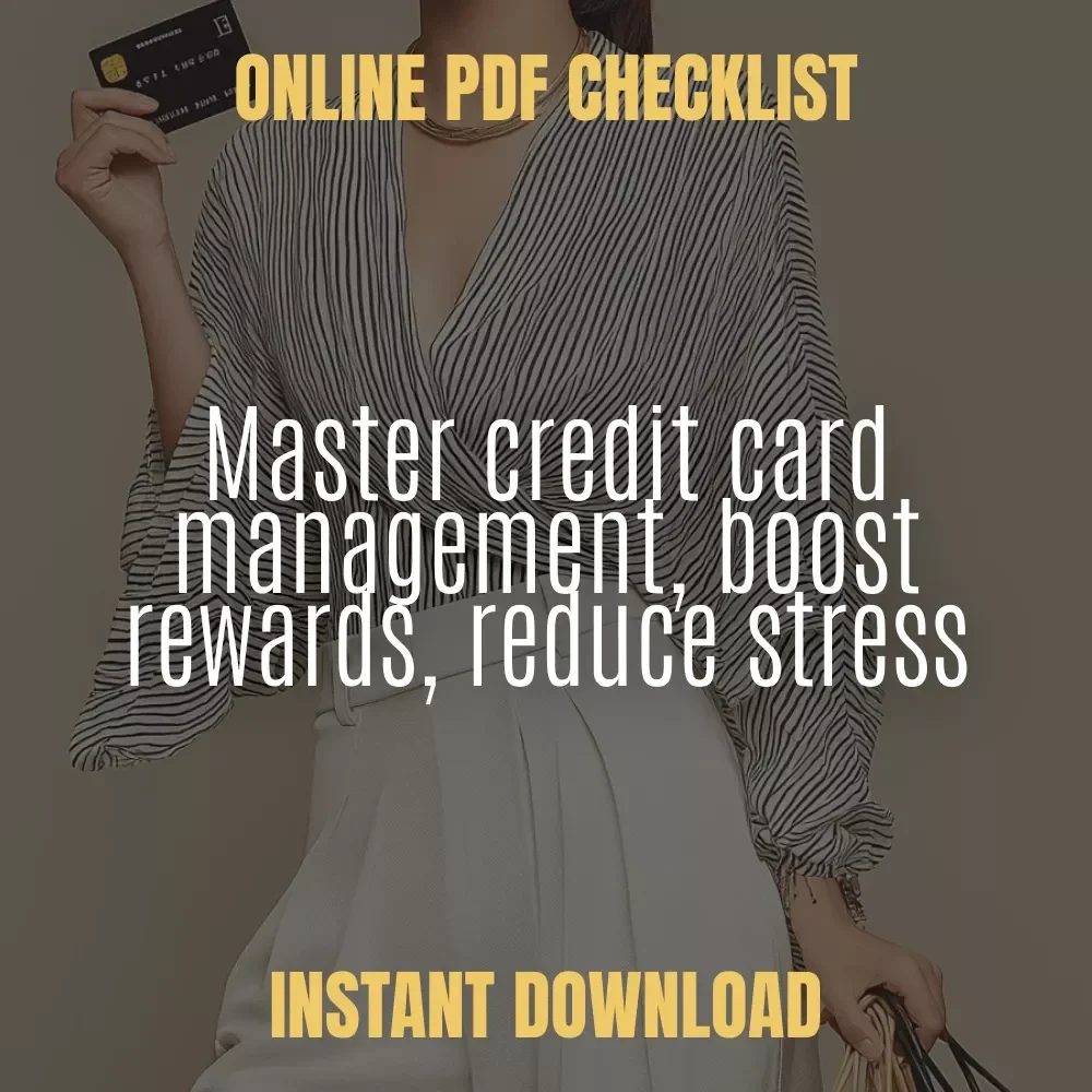 The Double Card Mastery Checklist: Swipe Smarter, Sleep Better - Master Your Credit Cards with This Essential Guide