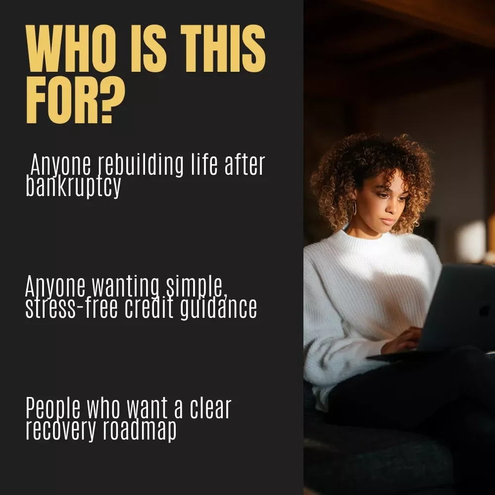 Credit Repair Checklist After Bankruptcy | Printable Credit Recovery Guide • Post-Bankruptcy Credit Rebuild Planner • Budgeting & Credit Score Improvement Toolkit