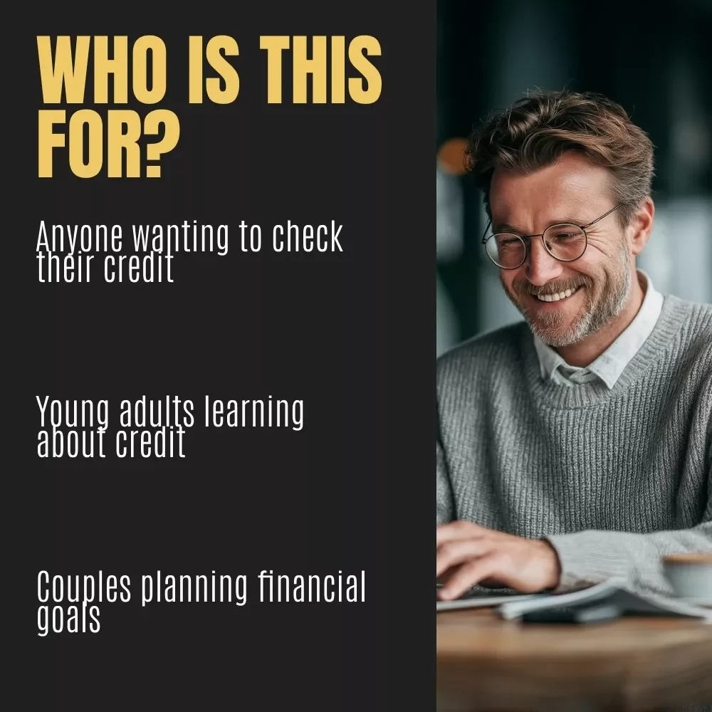 The No-Stress Credit Check Checklist | Printable Step-by-Step Planner for How to View My Credit Score and Build Confidence with Your Finances