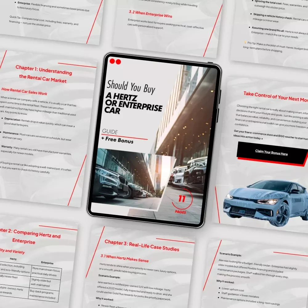 Should You Buy a Hertz or Enterprise Car? A Complete Guide to Rental Car Decisions
