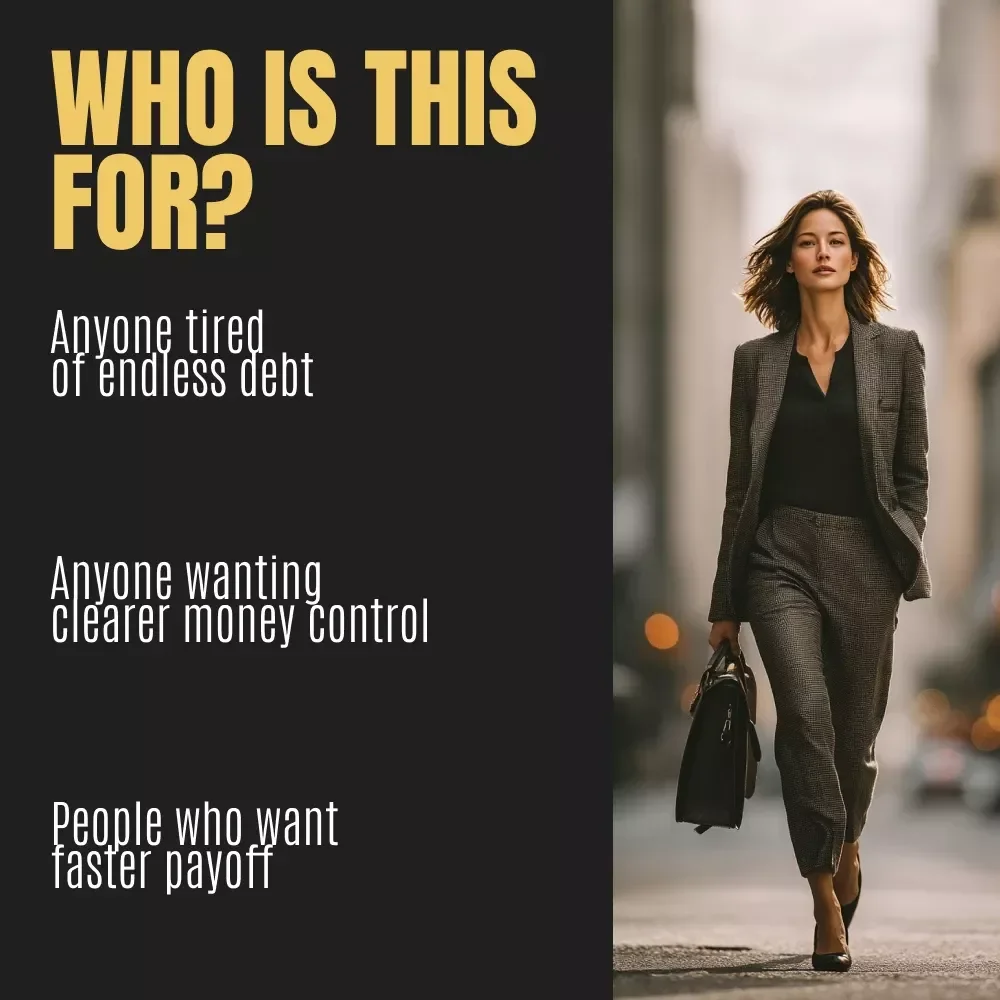 Escape the Minimum Trap Checklist | Debt Payoff Guide for mastering minimum payments, budgeting smarter, and accelerating financial freedom