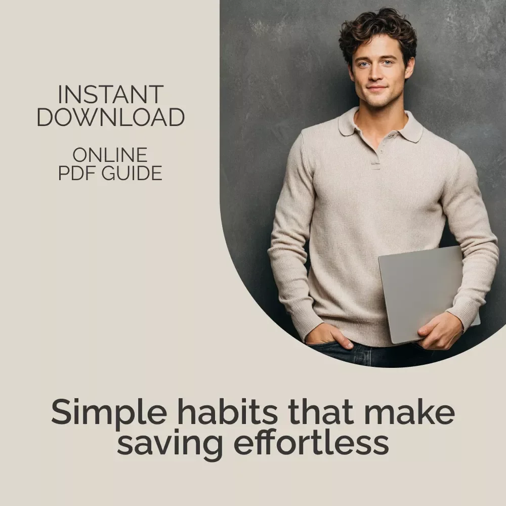 Build a Habit That Grows Your Wealth | Simple Step-by-Step Guide to Starting a Savings Habit | Digital Download for Everyday Money Success