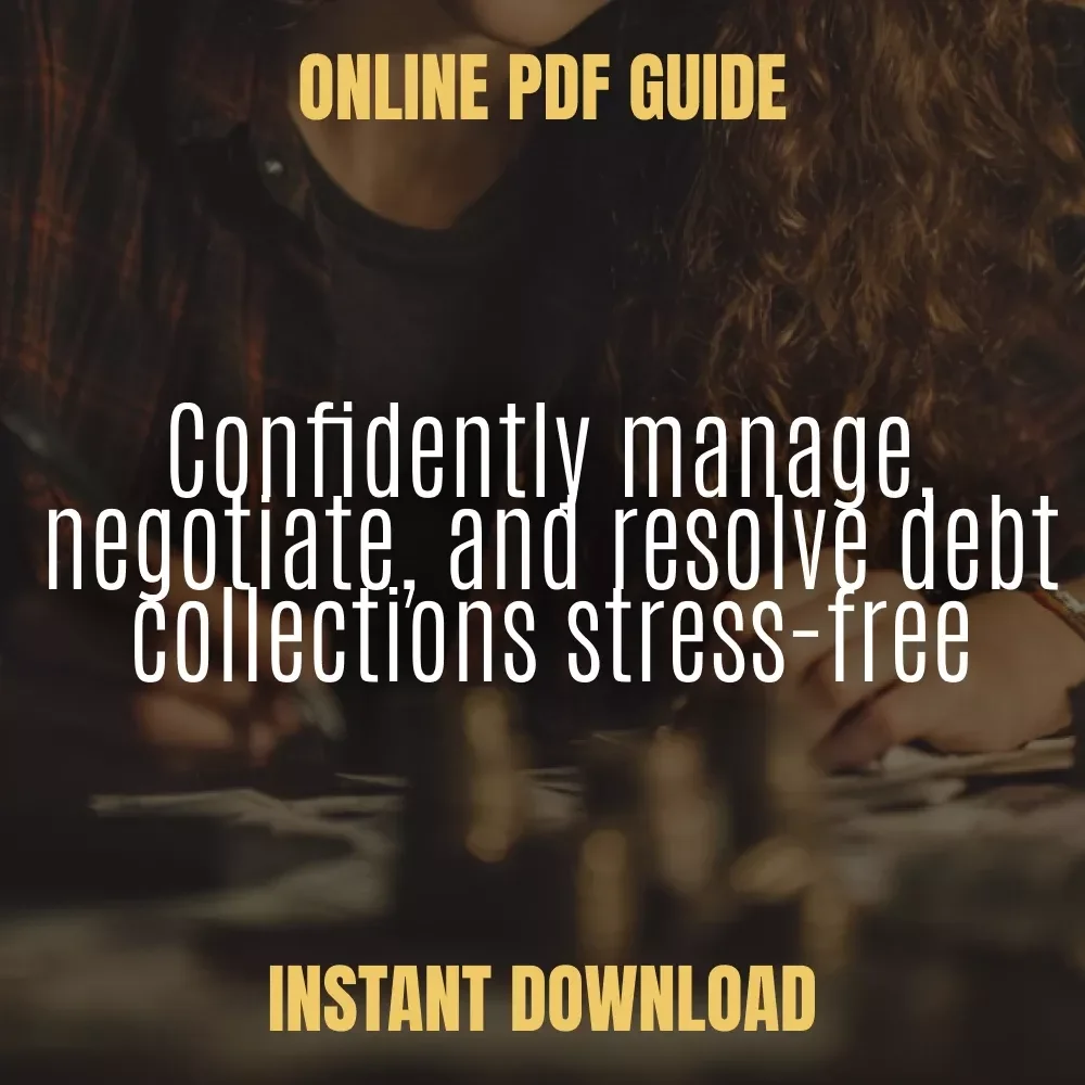Tame the Collection Beast: A Stress-Free Guide to Paying Debt Collectors with Confidence | Debt Collections Guide | FDCPA Rights | Paying Collections eBook | Budget & Credit Repair Checklist