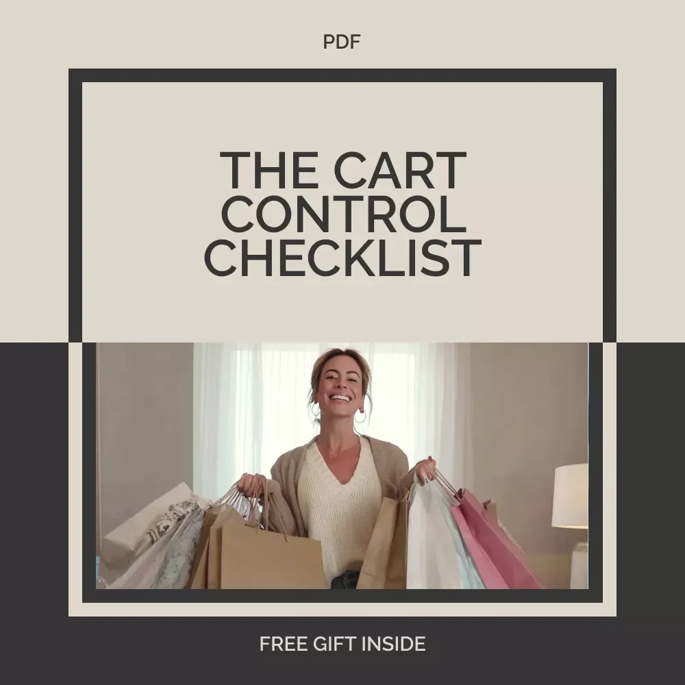The Cart Control Checklist: Spot and Stop Shopping Addiction – Your Guide to Understanding and Managing Compulsive Shopping