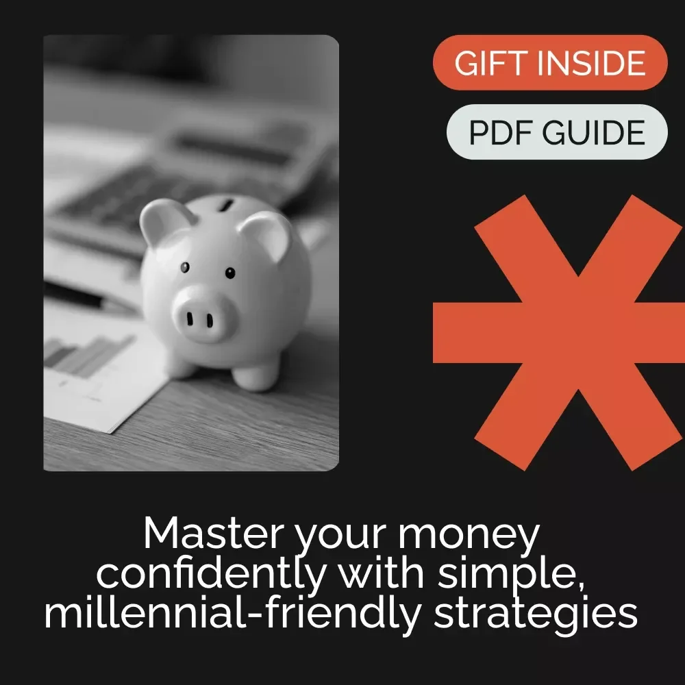 A Millennial’s Guide to Mastering Your Finances Without Losing Your Mind | Personal Finance eBook, Budgeting Guide, Debt-Free Roadmap, Savings & Investing Planner (Digital Download)