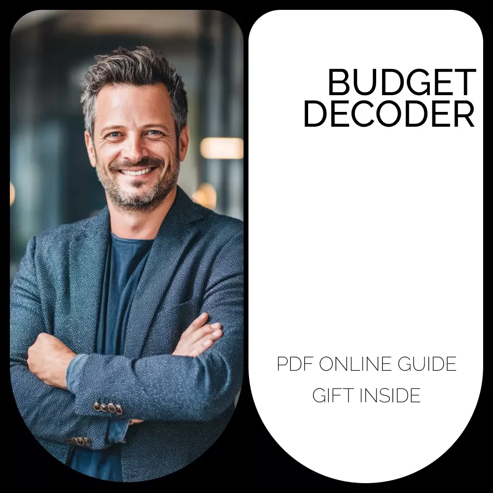 Budget Decoder: Figuring Out Your Money Guide | How to Figure Out Your Budget, Printable Finance Guide, Digital Download for Smart Money Management
