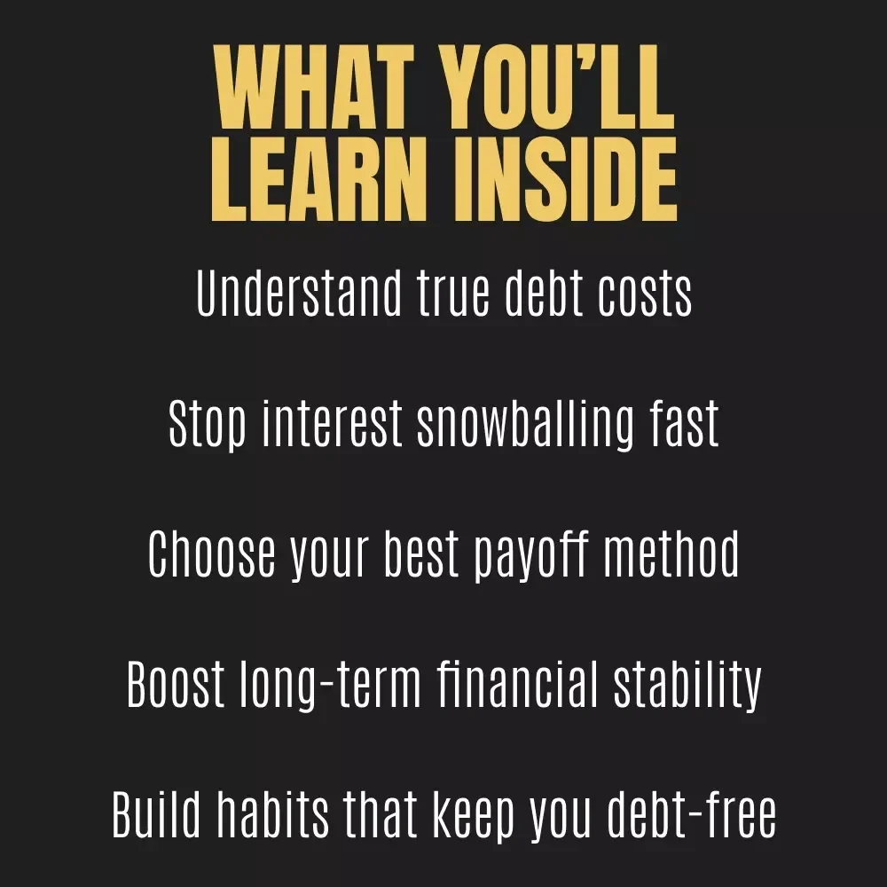 Why Paying the Bare Minimum Costs You Big | Personal Finance Guide for Debt Relief, minimum payments Explained, Smart Payoff Strategies | Digital Download