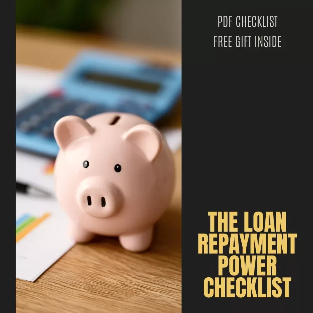 The Loan Repayment Power Checklist – Digital Download Guide on how to repay loan quickly, Smart Debt Payoff Planner, Printable Financial Checklist, Instant Budget Tool for Faster Loan Freedom
