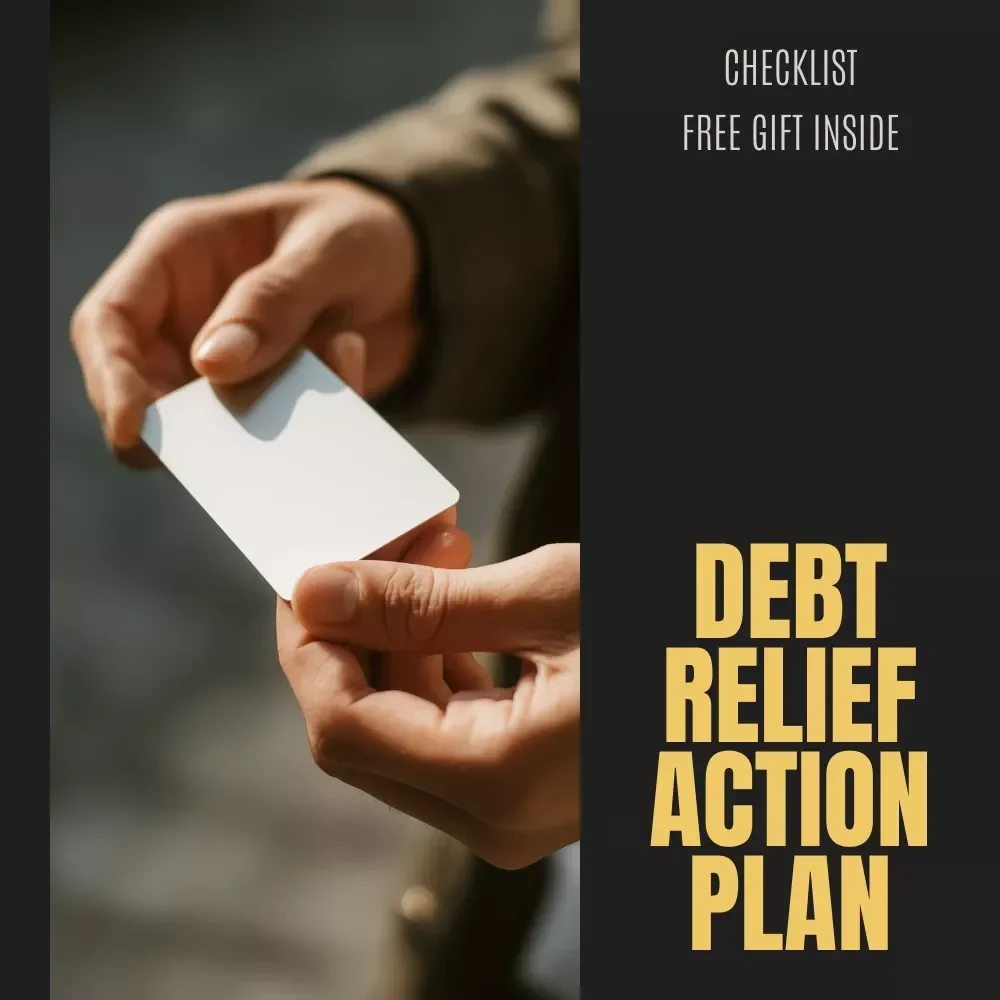 The Credit Card Debt Relief Action Plan | Printable Checklist for How to Get Out of Crippling Debt, Budgeting & Smart Money Management