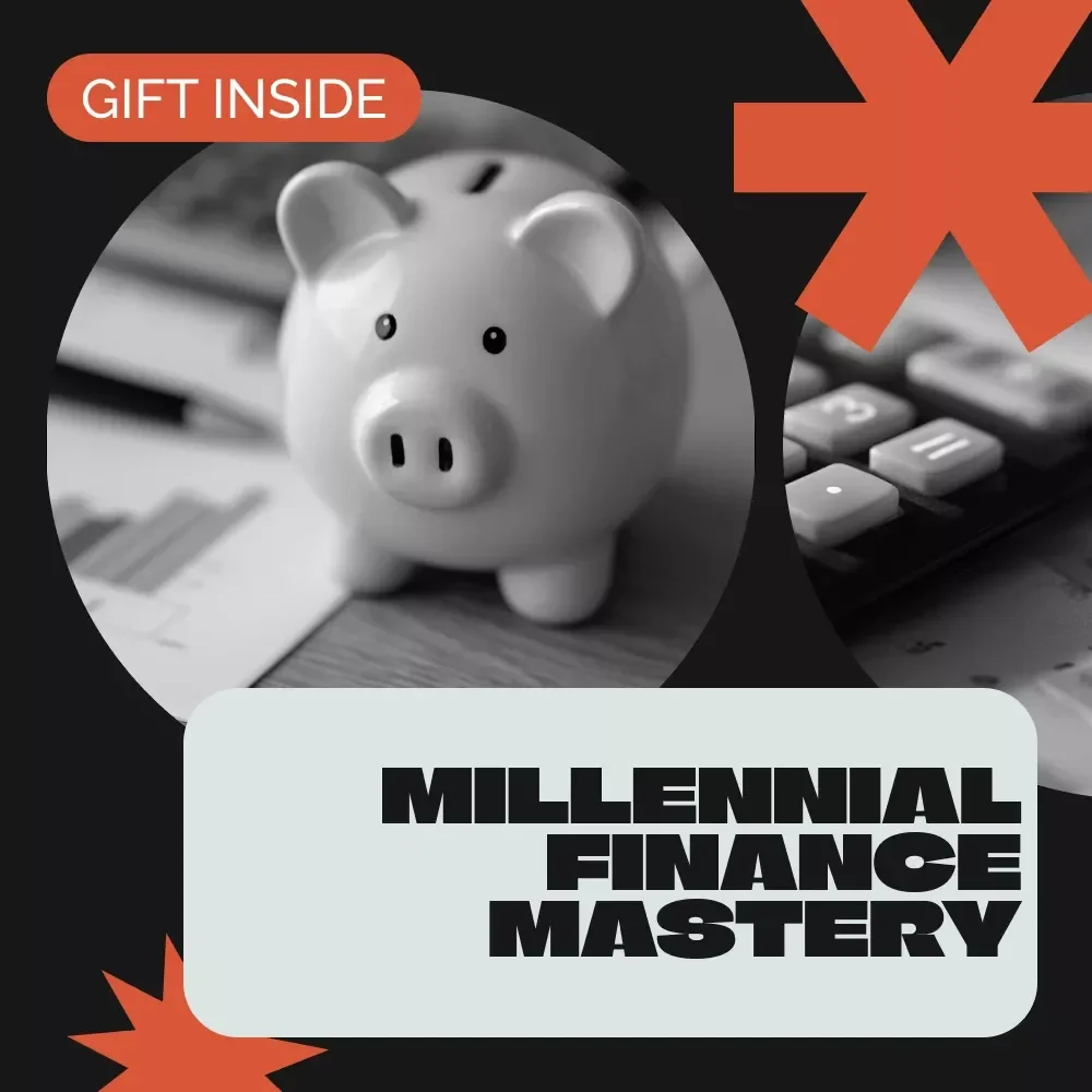 A Millennial’s Guide to Mastering Your Finances Without Losing Your Mind | Personal Finance eBook, Budgeting Guide, Debt-Free Roadmap, Savings & Investing Planner (Digital Download)