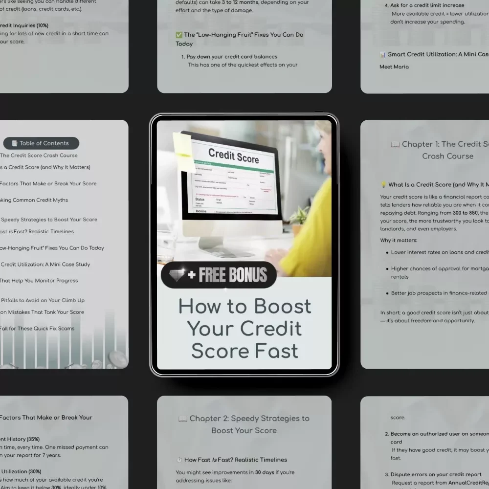 How to Boost Your Credit Score Fast | Digital Guide for How Fast Can You Raise Your Credit Score and Improve Financial Health