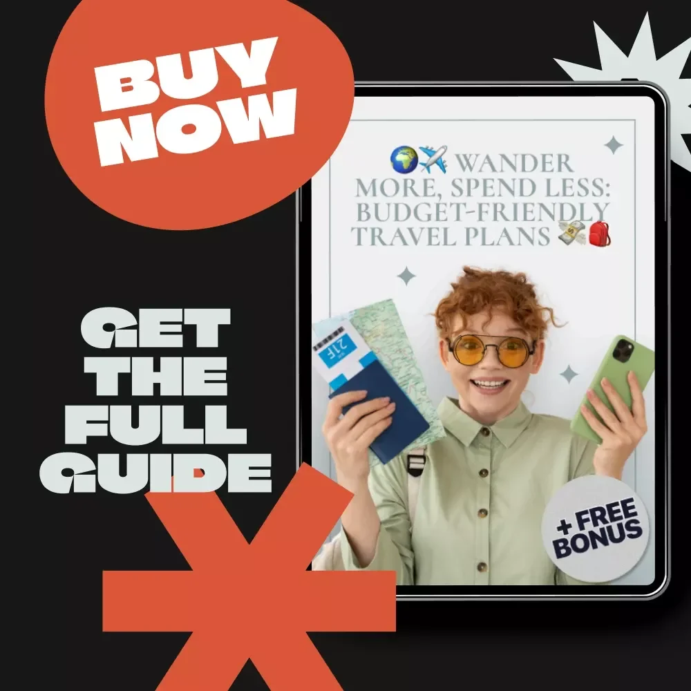 Wander More, Spend Less: Budget-Friendly Travel Plans — Travel Budget Guide | Cheap Travel Planner | Digital Download for Affordable Adventures