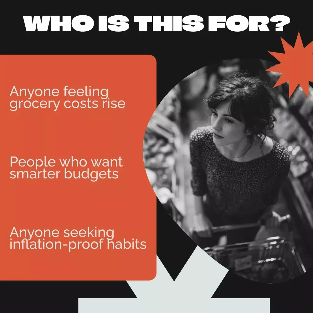 Understanding and Outsmarting Food Price Inflation — Budget-Savvy Digital Guide for Navigating Rising Grocery Costs | Printable & Editable Money-Saving Resource | Learn to Beat food price inflation