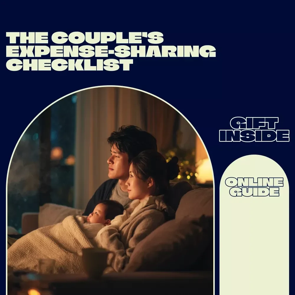 The Couple’s Expense-Sharing Checklist | Digital Download for Sharing Expenses in a Relationship, Budget Planner for Couples, Financial Communication Printable