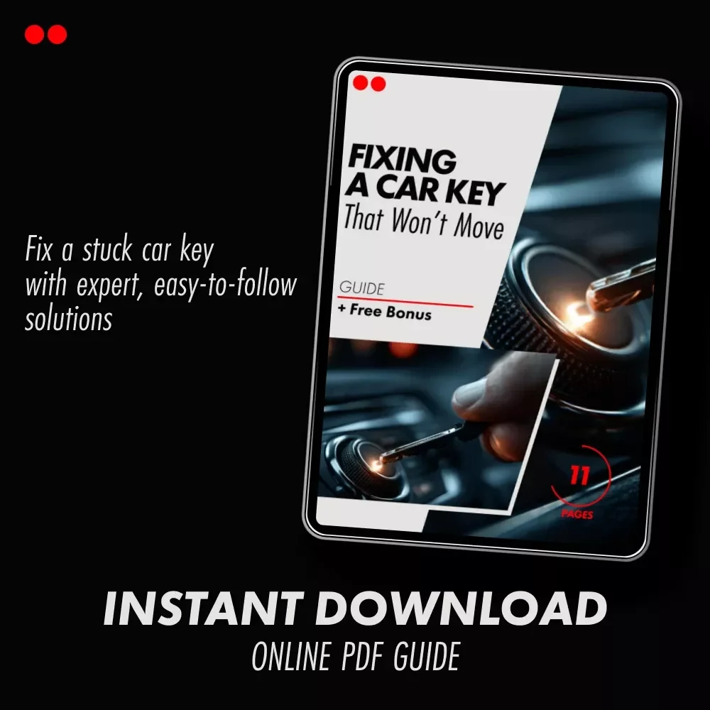 Fixing a Car Key That Won’t Move - A Step-by-Step Guide to Repair Your Key and Ignition Troubles