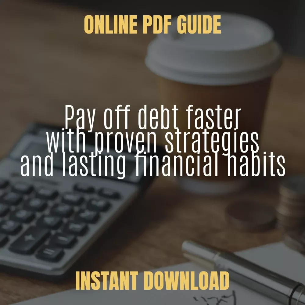 Debt-Free in Record Time: The Guide to Paying Off Loans Fast – Ultimate Budgeting Planner & Checklist for How to Get Credit Card Debt Relief, Loan Repayment Strategy, Money Management Digital Download