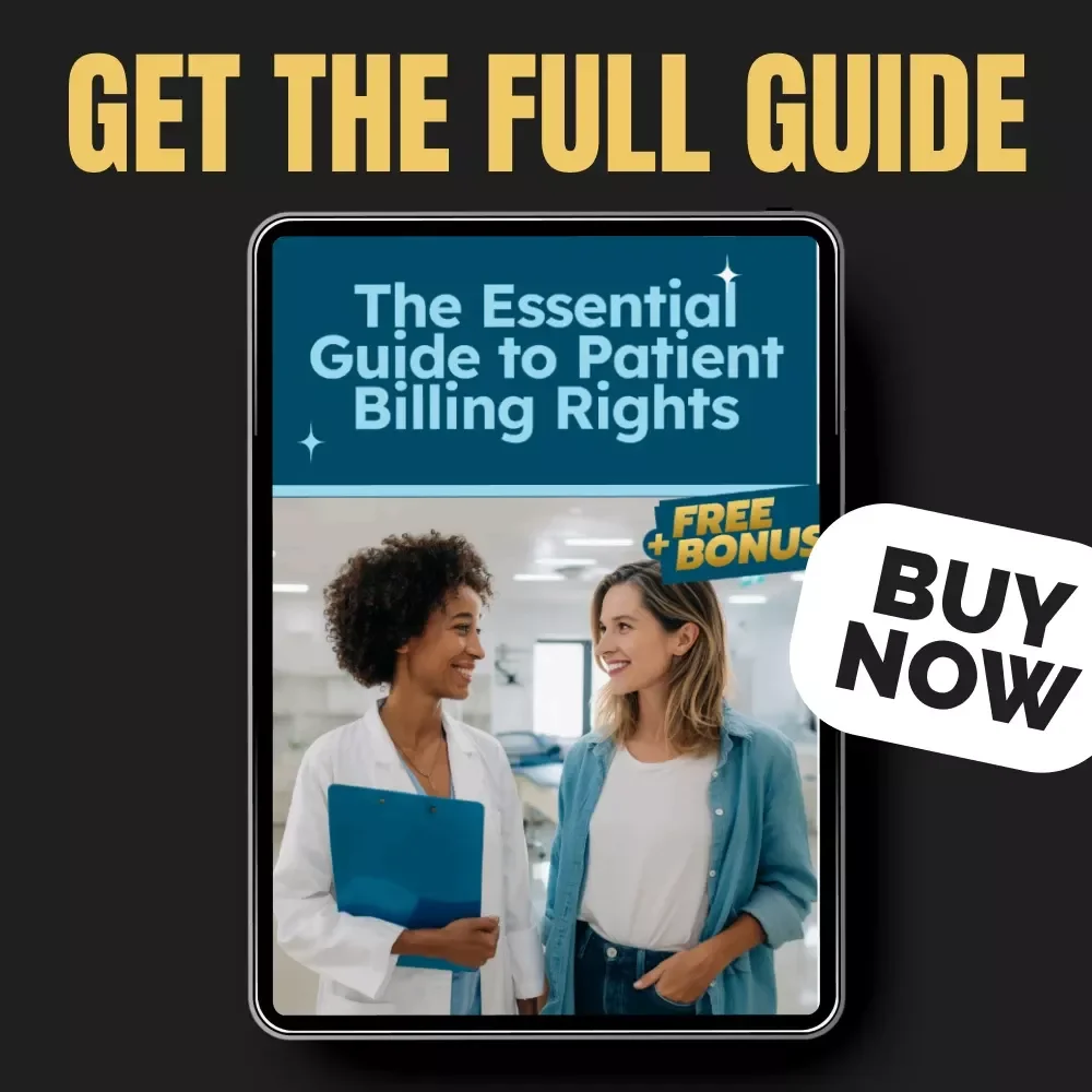 The Essential Guide to Patient Billing Rights | Printable Ebook for Understanding Medical Bills, Patient Billing Rights, Insurance Disputes & No Surprise Billing Protection