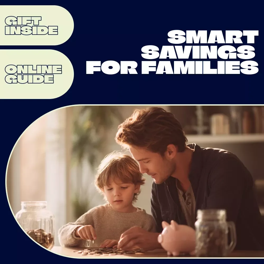 Smart Savings for Families: Practical Tips to Reduce Living Costs and Boost Your Budget | Family Finance Guide | Budget Planner | Printable PDF | Tips for Reducing Family Living Costs