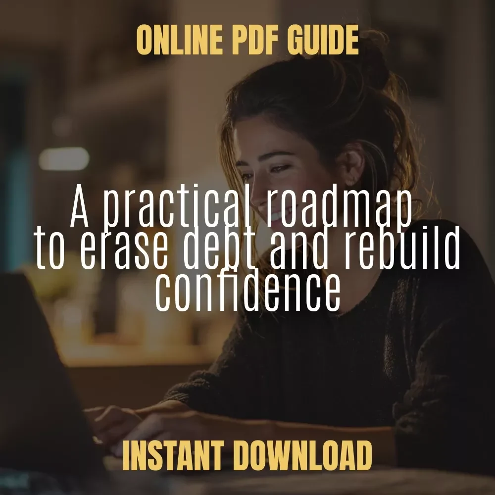 Debt-Free Without Bankruptcy: Your Stress-Free Path – Practical Debt Relief eBook | Digital Download | How to Get Out of Debt Without Filing Bankruptcy