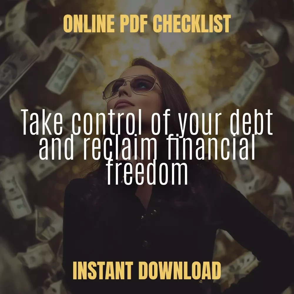 The Checklist to Ditch Debt & Reclaim Your Life: A Step-by-Step Guide to Getting Out of Debt on Your Own