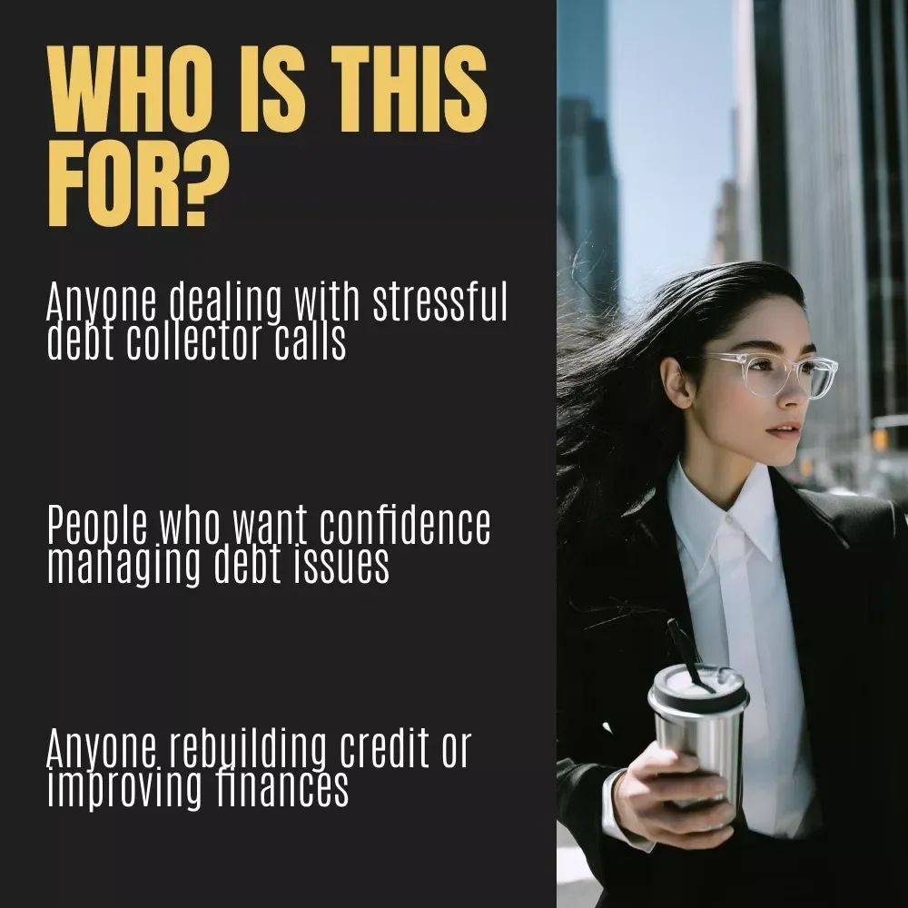 The Debt Collection Survival Checklist: Conquer Collections with Confidence | Debt Help Printable, FDCPA Rights Guide, Debt Validation, Credit Repair Tools