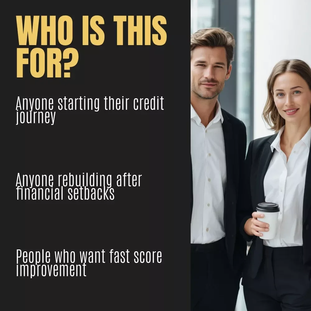 The Fast Track Guide to Building Credit Like a Pro | Digital Credit-Building Guide for Beginners & Go-Getters | Best Ways to Build Credit Fast eBook & Printable Checklist