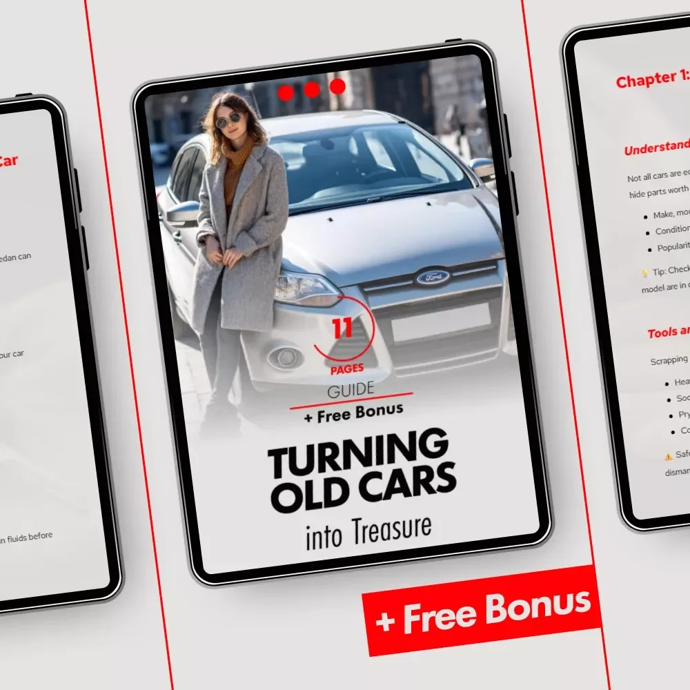 Turning Old Cars into Treasure: How to Scrap a Car for Parts - Digital Guide