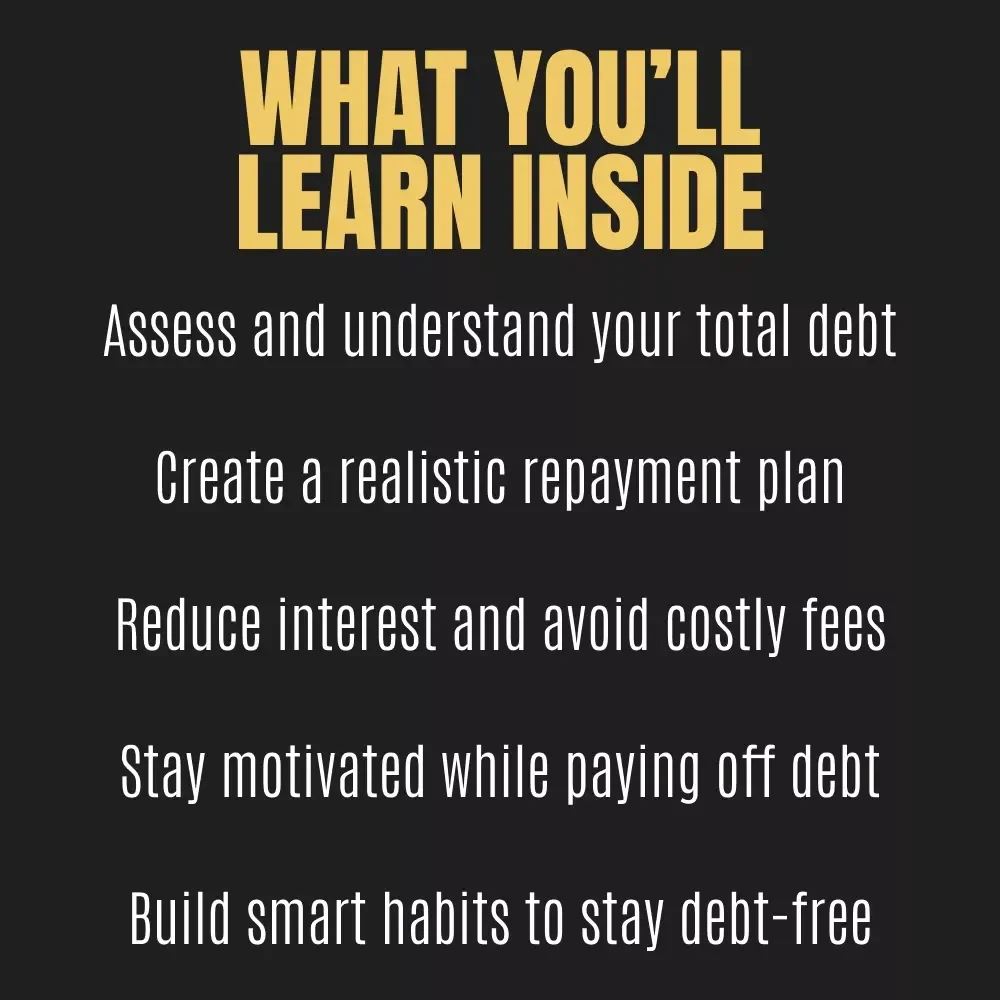 The Step-by-Step Guide to Credit Card Debt Detox | Digital eBook on How to Clear Credit Card Debt and Rebuild Financial Freedom