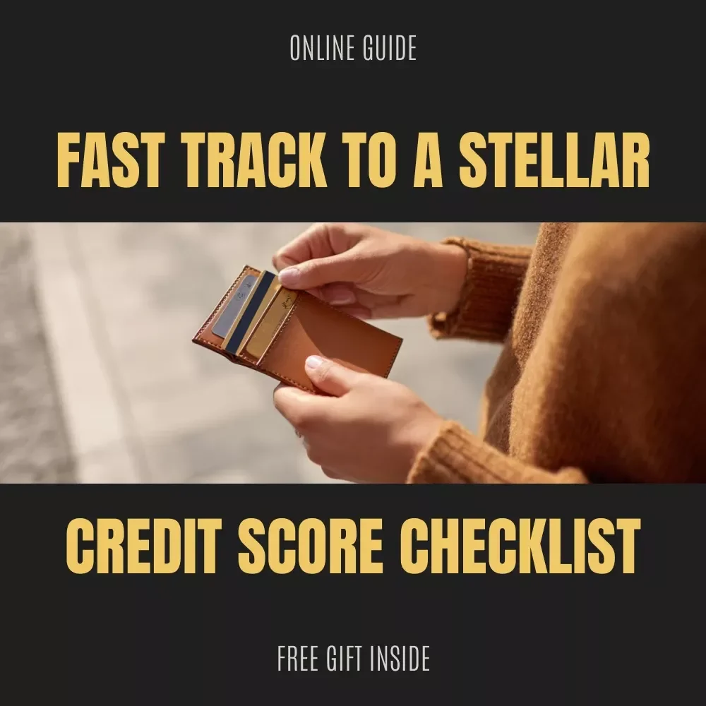 Fast Track to a Stellar Credit Score Checklist | Printable Credit Repair Guide | Instant Digital Download | Best Ways to Build Credit Fast