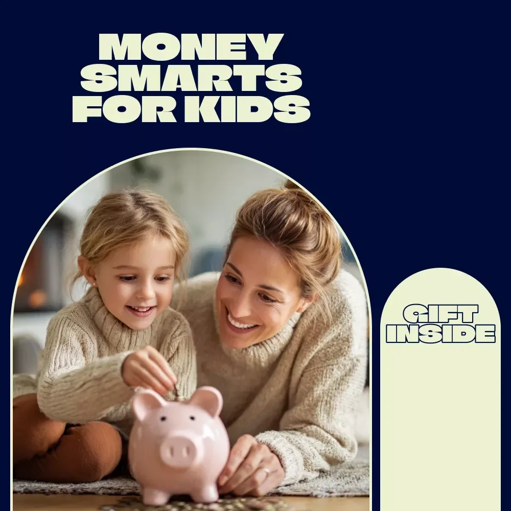 Money Smarts for Kids: A Fun Guide to Building Lifelong Financial Confidence | Teaching Kids About Money | Printable Kids Money Ebook for Parents & Educators