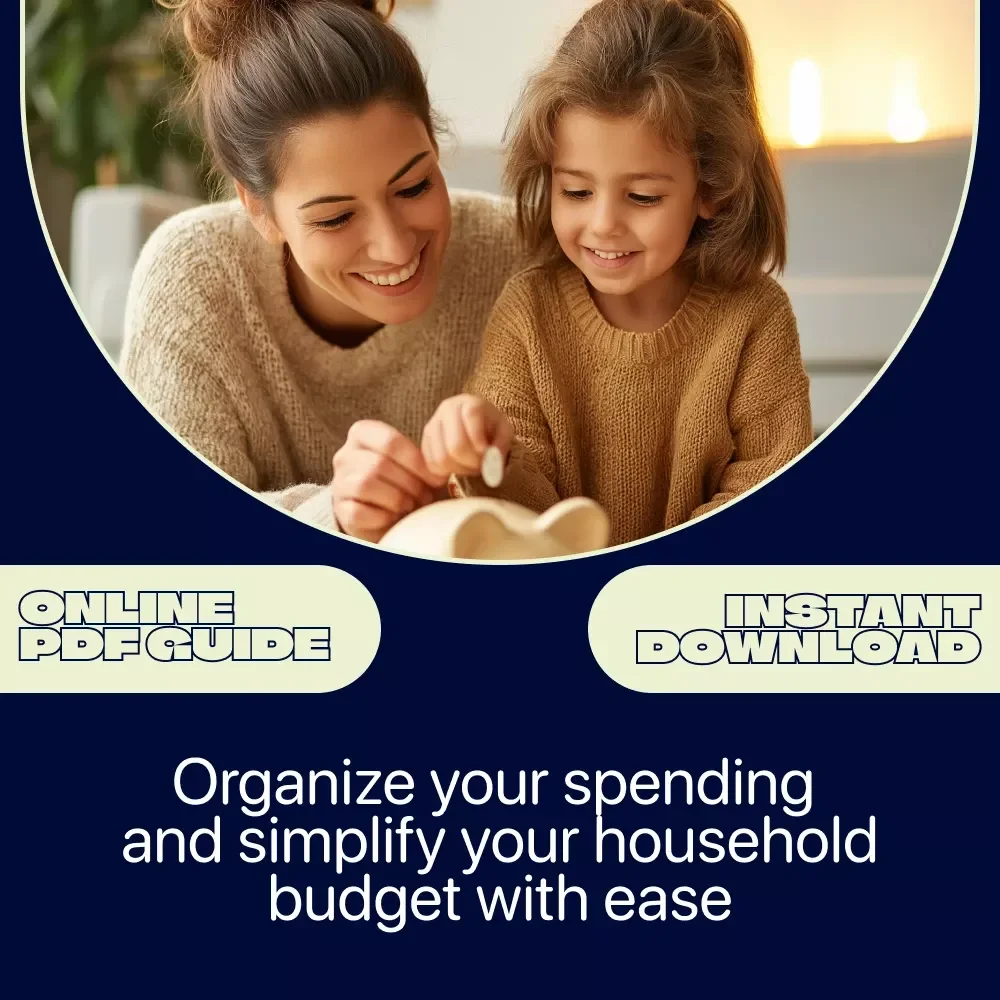 Mastering Household Categories Without the Headache | Printable Budget Planner | Simple Guide to Organizing Household Budget Categories for Stress-Free Money Management