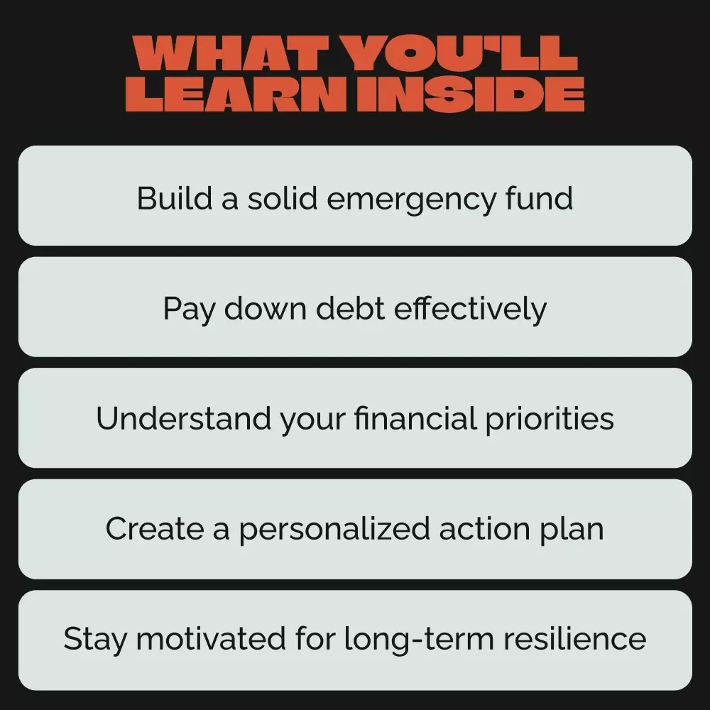 Emergency Fund vs. Paying Down Debt — Finding Your Perfect Balance eBook
