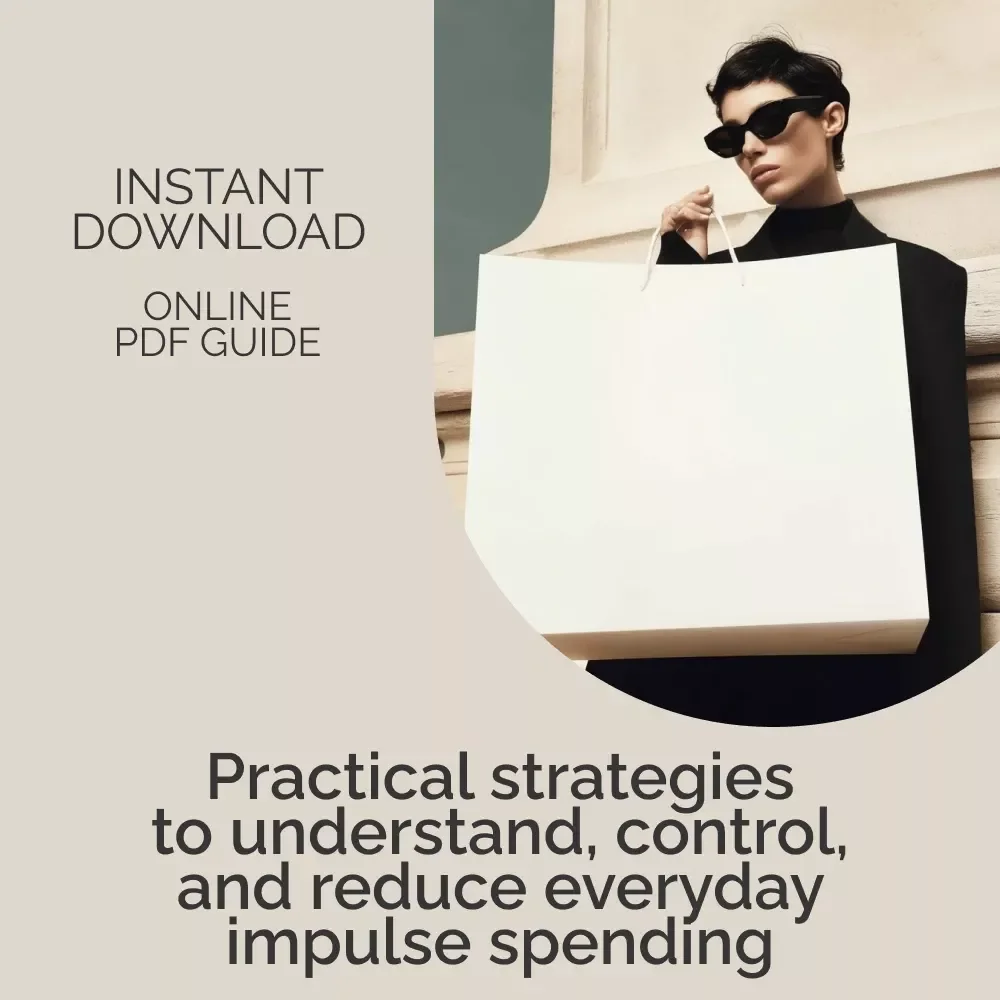 Your Guide to Avoiding Impulse Buying – Printable Money-Saving Guide for Smarter Spending | how to avoid impulse buying | Financial Wellness eBook & Checklist