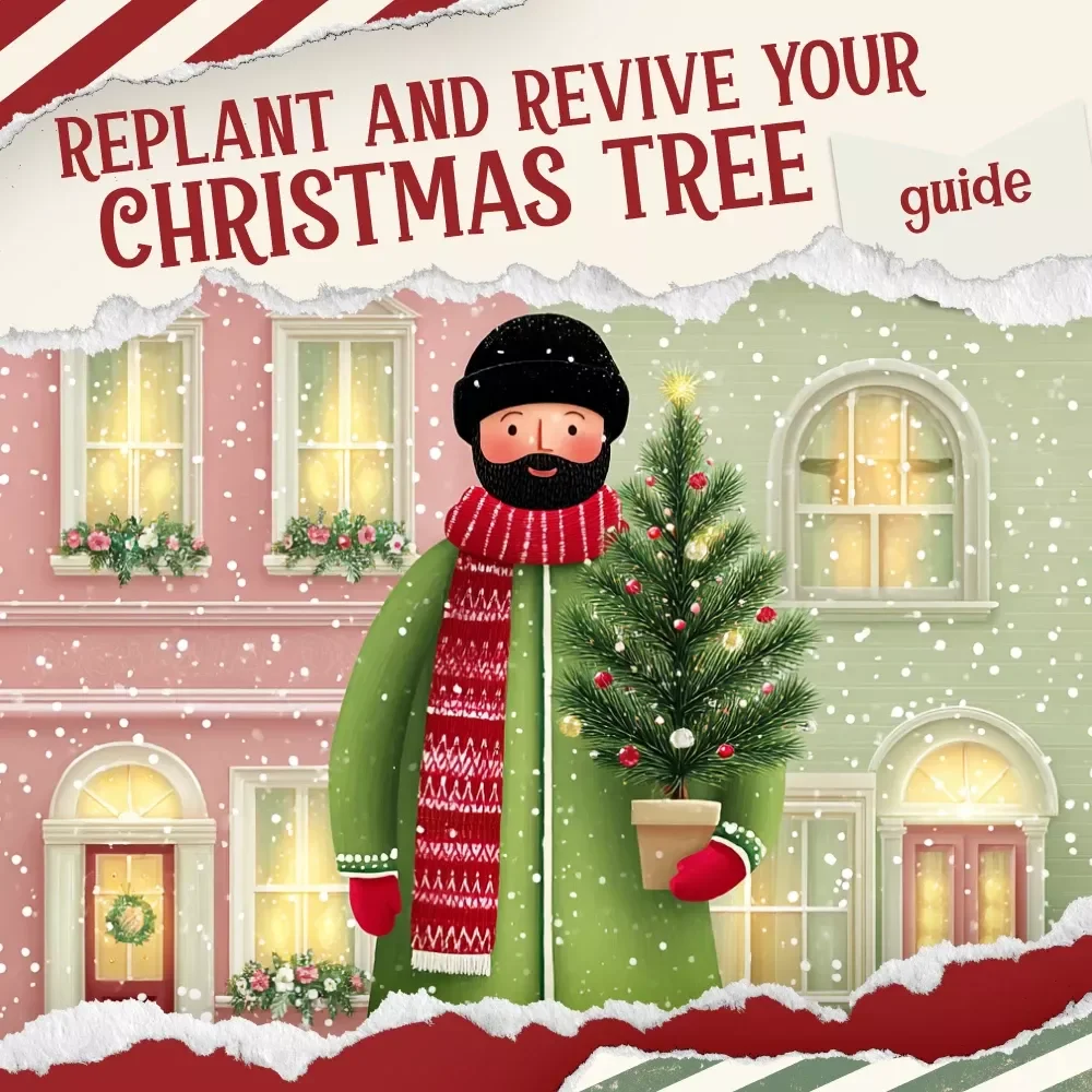 How to Replant and Revive Your Christmas Tree | Digital Guide for Tree Lovers | Eco-Friendly eBook on How to Replant a Christmas Tree After the Holidays | Sustainable Gardening & Winter Care Tips