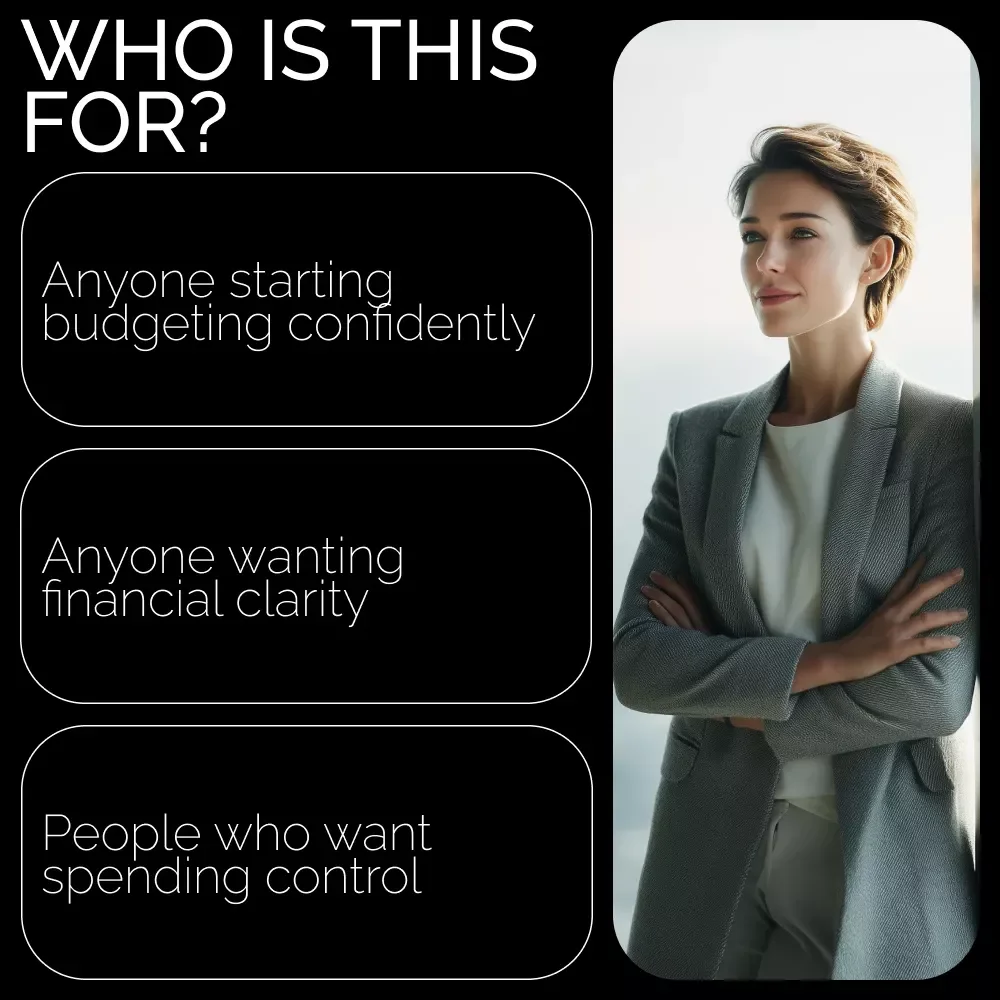 The Budget Boss Checklist: Build It, Rock It, Stick to It | Printable & Digital Budget Planner | customizable budget sheet tutorial | Finance eBook Guide for Saving & Money Management