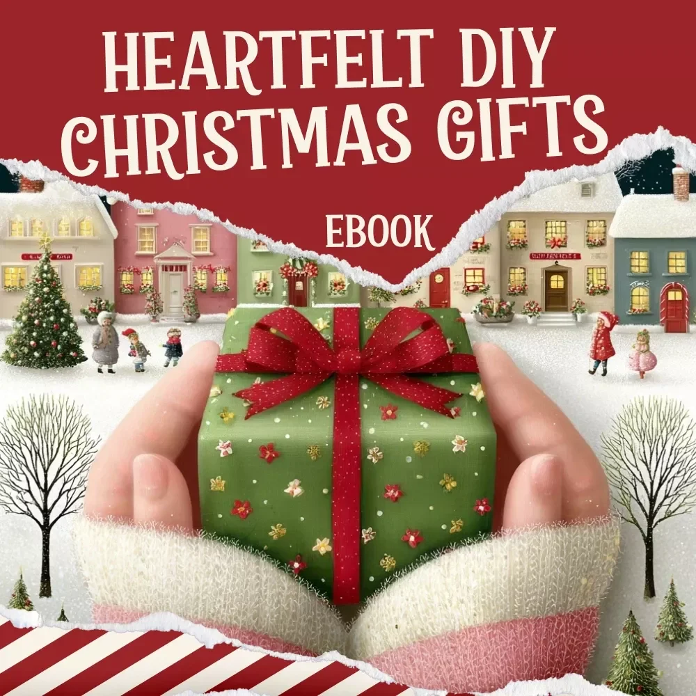 Heartfelt DIY Christmas Gifts Anyone Can Make — Holiday eBook Guide for Cozy Handmade Presents, Easy Craft Tutorials, and Meaningful diy christmas gifts
