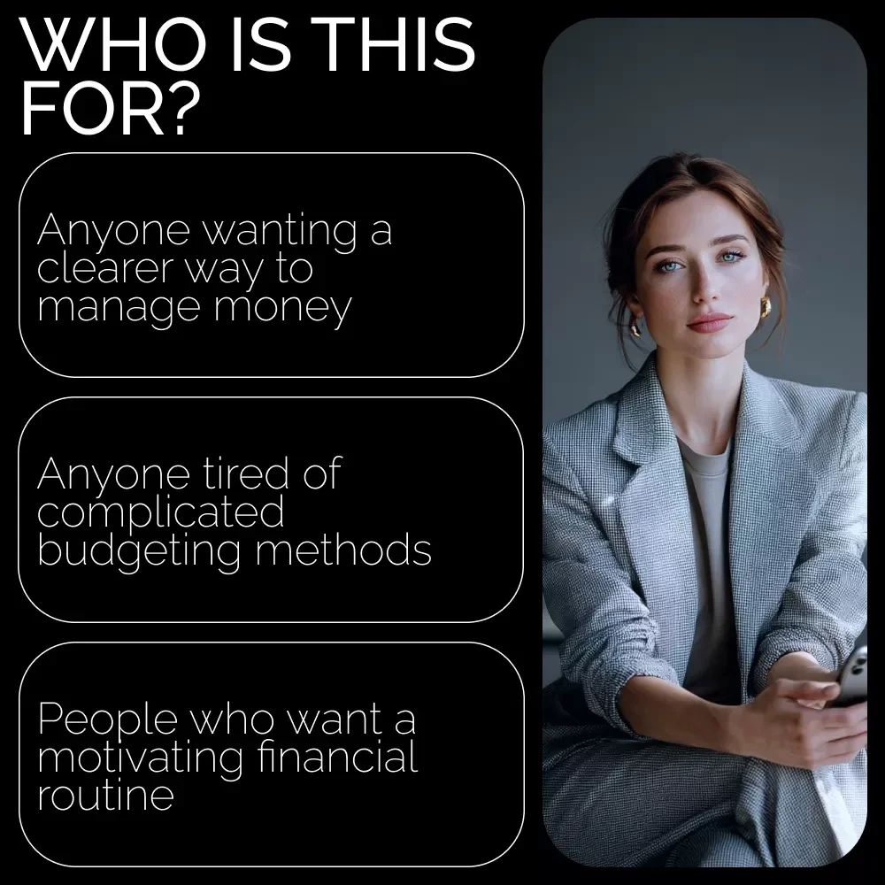The Visual Budgeting Blueprint: Your Fun & Easy Guide to Seeing Your Money Grow | Printable Budget Checklist, Money Management Tools, Visual Budget System, Digital Download